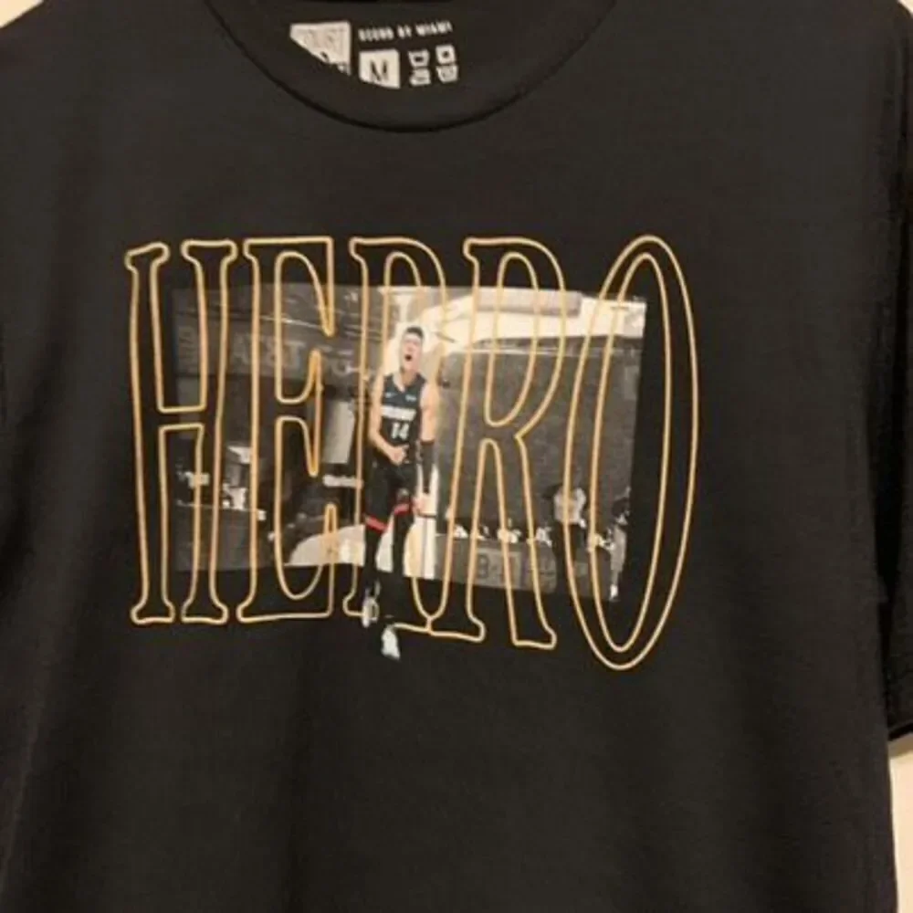 Court Culture Miami Hurricanes Basketball Hero Size Medium T-Shirt